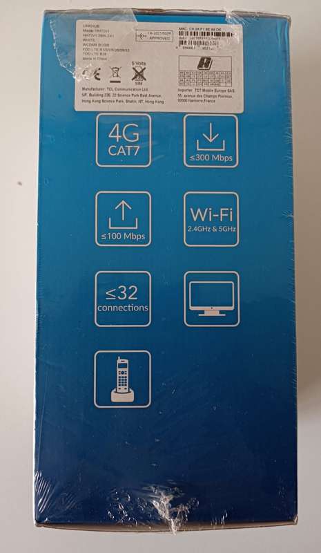 Alcatel Linkhub HH72V1 | New in box | Takes SIM card