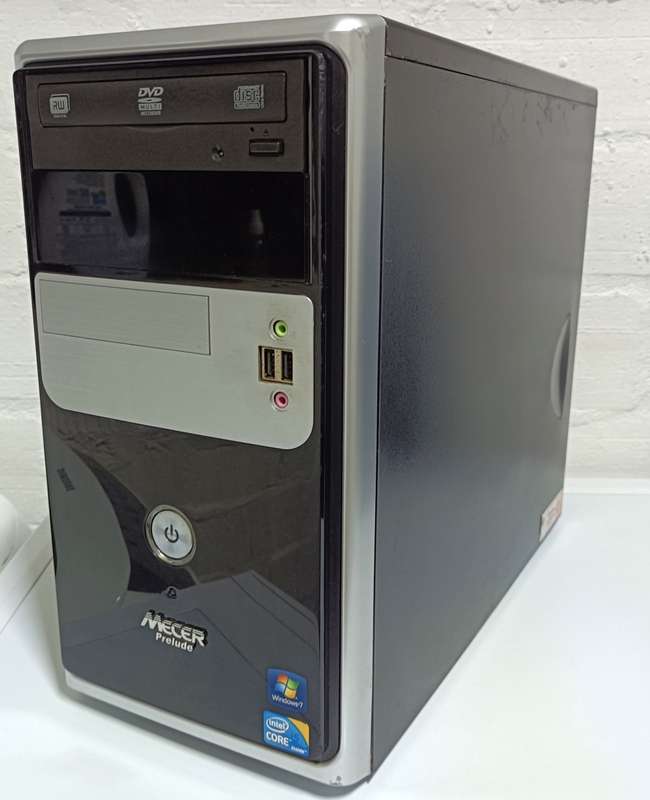 Mecer Prelude | Intel Q8200 | 4GB RAM | 320GB HDD | Windows 10 Pro (activated)