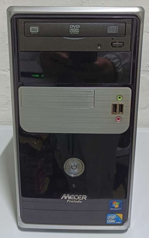 Mecer Prelude | Intel Q8200 | 4GB RAM | 320GB HDD | Windows 10 Pro (activated)