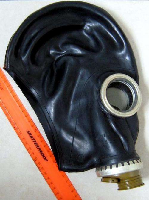 rubber gas mask Russian