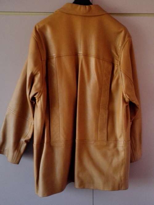 Mustard Leather Jacket