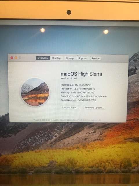 APPLE MACBOOK AIR A1466