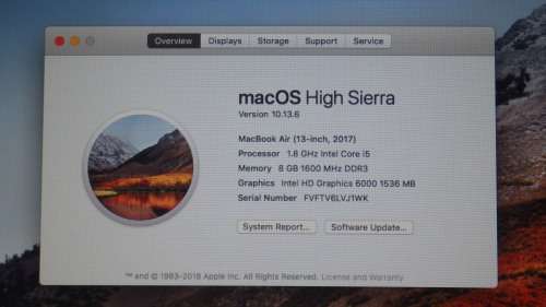 APPLE MACBOOK AIR