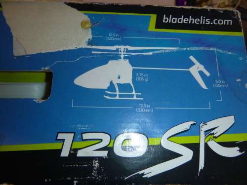 BLADE #1 BY DESIGN 120 SR RC HELICOPTER