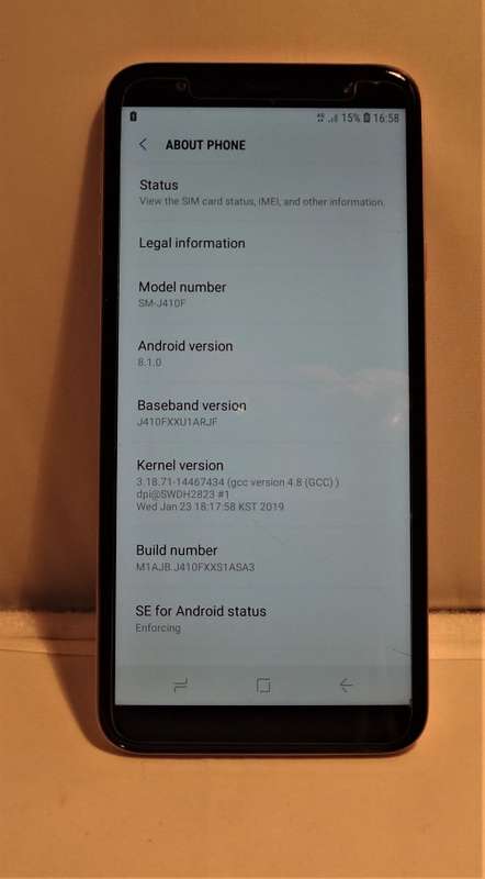 SAMSUNG GALAXY J4 CORE