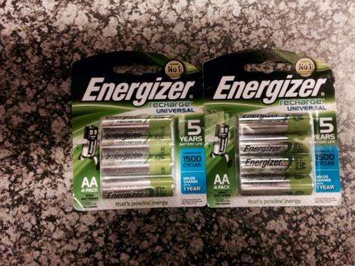 Energizer  recharge universal batteries