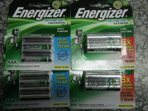ENEGIZER BATTERIES AA AND AAA