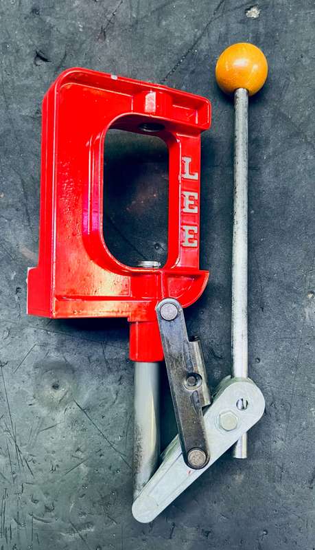 lee single stage reloading press