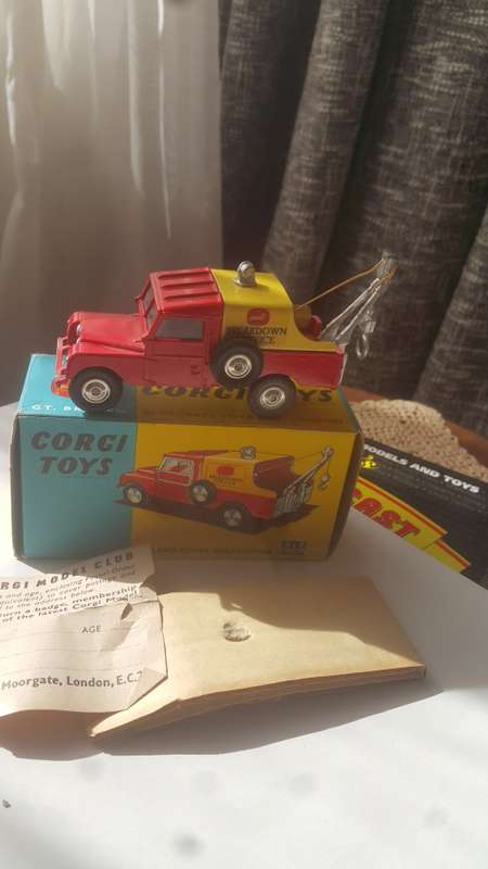 Corgi reproduction boxes