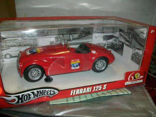 1.18 SCALE FERRARI 125 S HOTWHEELS