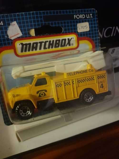 Seven matchbox models for sale