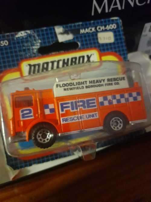 Seven matchbox models for sale