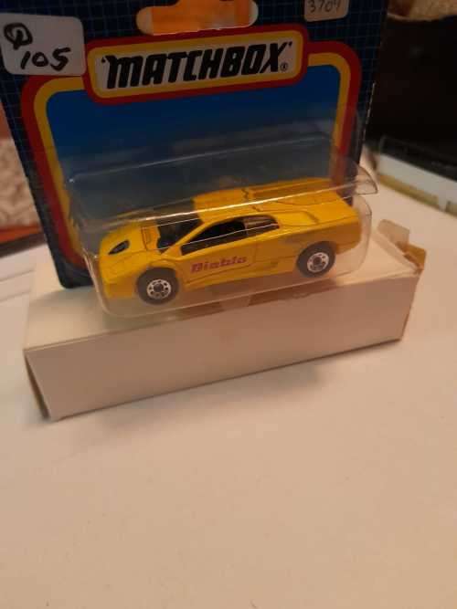 Seven matchbox models for sale