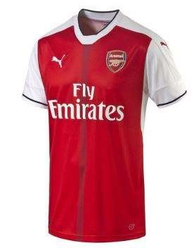 16-17 Arsenal Home Jersey - Large