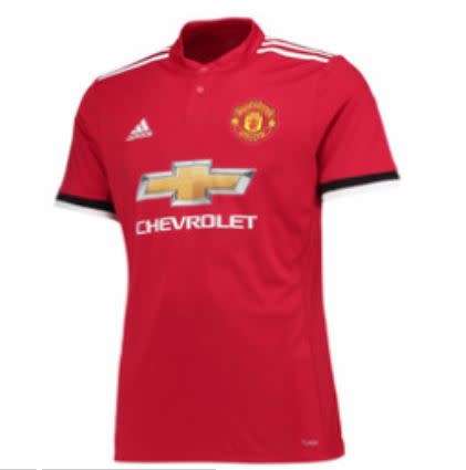 17-18 Man United Home Jersey Red - Medium