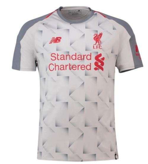 18-19 Liverpool Away Jersey Grey - XXL
