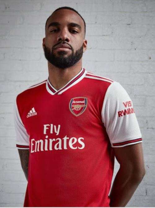 19-20 Arsenal Home Jersey Red/White - Large
