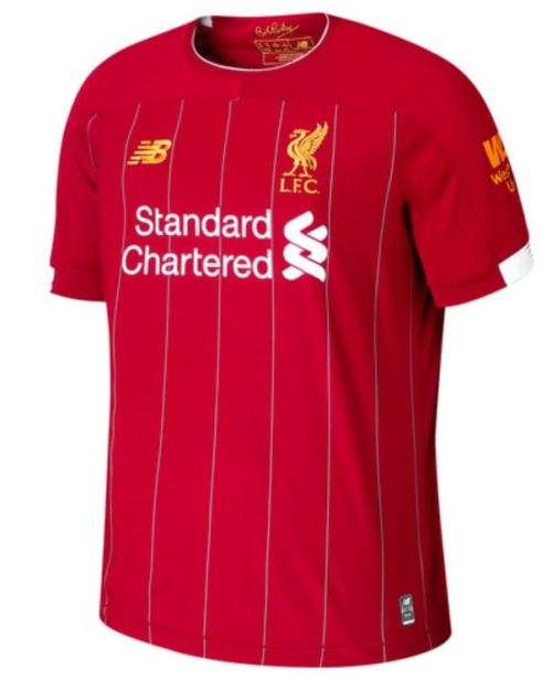 19-20 Liverpool Home Jersey Red - Large