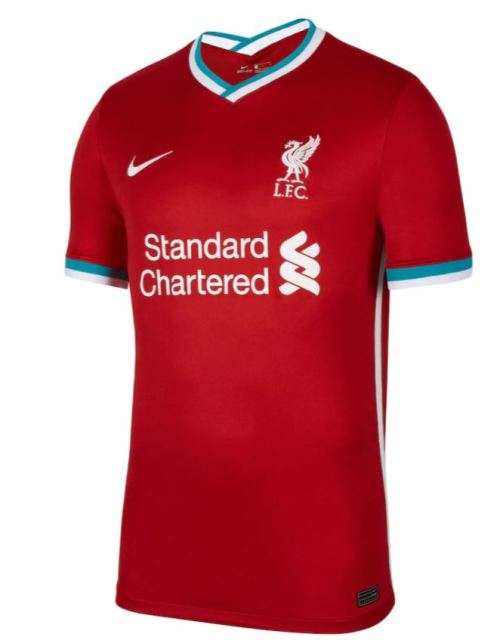 20-21 Liverpool Home Jersey Red - Large