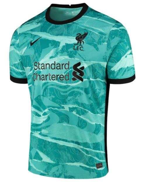 20-21 Liverpool Away Jersey Green - Large