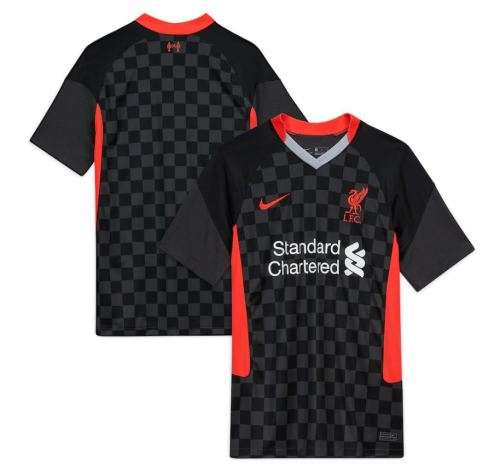 20-21 Liverpool Away Jersey Black - Large