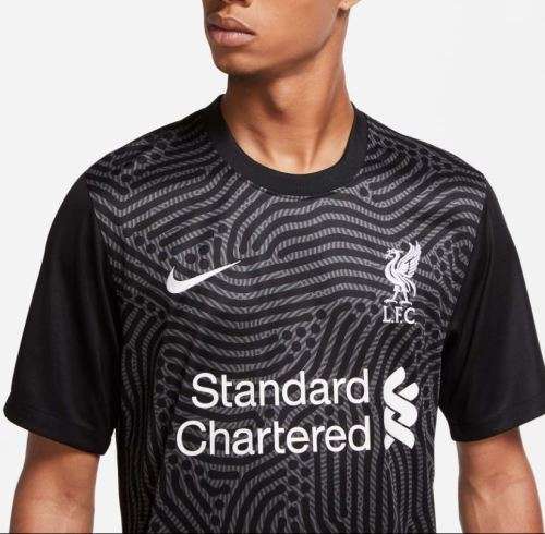 20-21 Liverpool Home Jersey Goalkeeper Black - Large