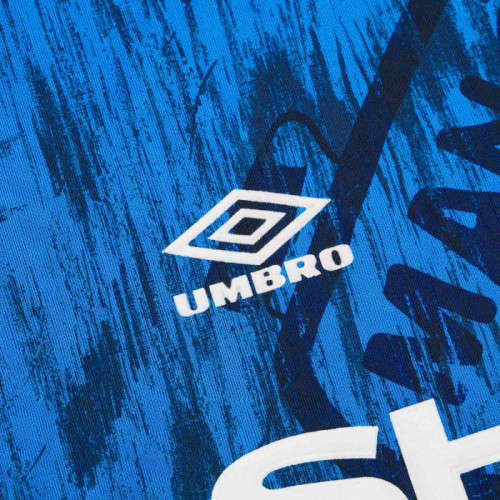 92-93 Manchester United Away Jersey Blue - XL (Retro)