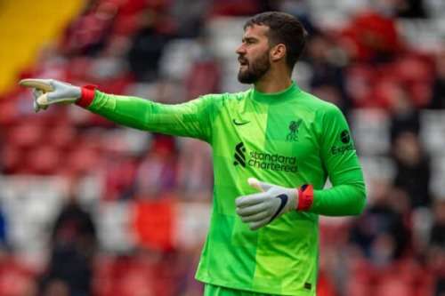 21-22 Liverpool Home Jersey Green Goalkeeper - Large