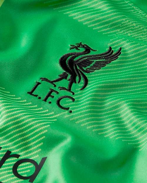 21-22 Liverpool Home Jersey Green Goalkeeper - Large