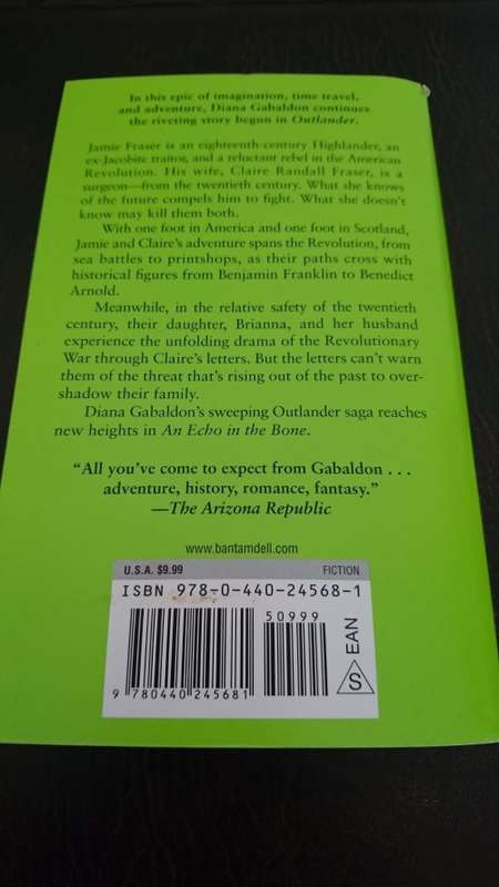 An Echo in the Bone by Diana Gabaldon