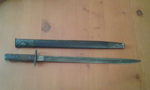 First World War (1917 ) Sanderson,  British Pattern 1907 Bayonet.