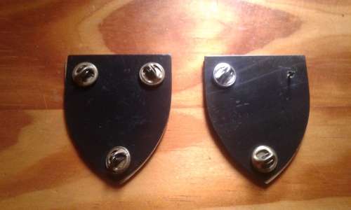 3 SAI  Metal Flash Pair - ALL PINS INTACT.