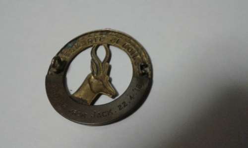 *READ DESCRIPTION *  4 SAI (SA SCOTTISH ) WWI  MEDALS & ACCOUTREMENTS DATED 1918.