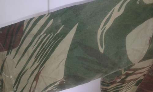 Early Rhodesian Brushstroke Camouflage s/sleeve  shirt - Statesman Manufactured.