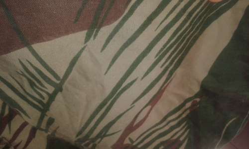 Early Rhodesian Brushstroke Camouflage s/sleeve  shirt - Statesman Manufactured.