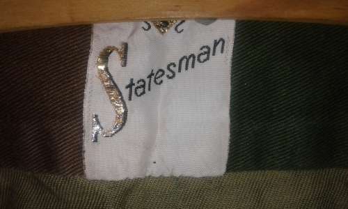 Early Rhodesian Brushstroke Camouflage s/sleeve  shirt - Statesman Manufactured.