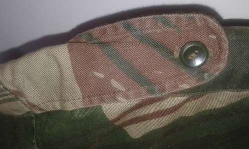Early Rhodesian Brushstroke Camouflage s/sleeve  shirt - Statesman Manufactured.