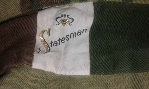 Early Rhodesian Brushstroke Camouflage s/sleeve  shirt - Statesman Manufactured.