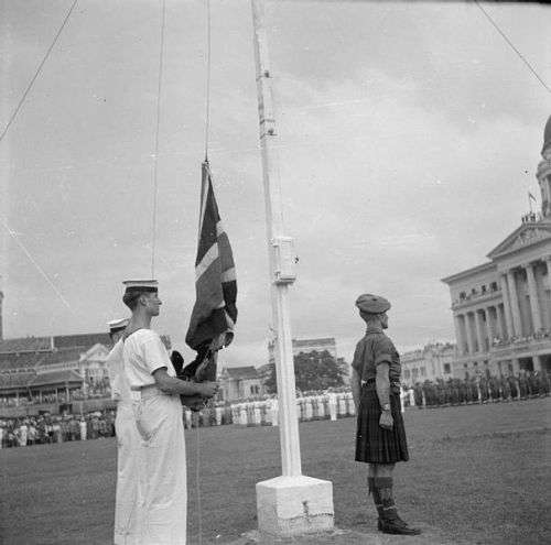 *RARE* WW2 Daily Order from HMS Sussex : Surrender of Japanese Southern Armies