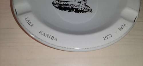 * Rhodesian Bush War * -  ULTRA RARE : Operation Splinter 1977 -78 Lake Kariba ZIPRA Gook Ash Tray.