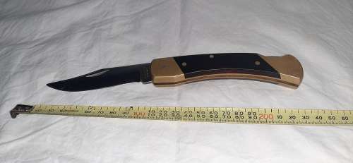 ** Rhodesian Bush War Era : 1970s `Uncle Henry` Schrade Pocket Knife (Named and Numbered).**