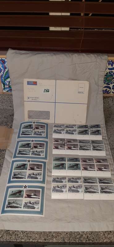 **ORIGINAL- RSA 1982 Naval Base Simonstown Stamps (4 Sheets + 2 Packs of Extras).**