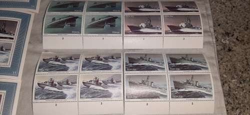**ORIGINAL- RSA 1982 Naval Base Simonstown Stamps (4 Sheets + 2 Packs of Extras).**