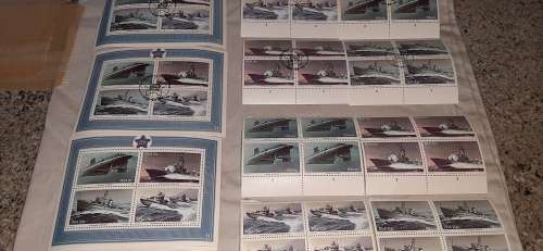 **ORIGINAL- RSA 1982 Naval Base Simonstown Stamps (4 Sheets + 2 Packs of Extras).**