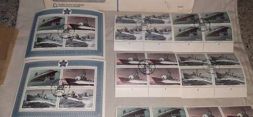 **ORIGINAL- RSA 1982 Naval Base Simonstown Stamps (4 Sheets + 2 Packs of Extras).**