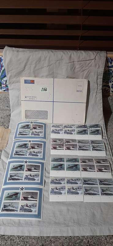 **ORIGINAL- RSA 1982 Naval Base Simonstown Stamps (4 Sheets + 2 Packs of Extras).**