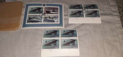 **ORIGINAL- RSA 1982 Naval Base Simonstown Stamps (4 Sheets + 2 Packs of Extras).**