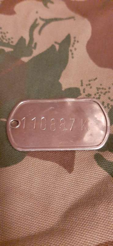** ORIGINAL-  BORDER WAR: South African Police (S.A.P) / SWA Police (SWAPOL) ID DISC `DOG TAG` **.