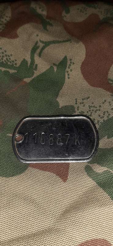 ** ORIGINAL-  BORDER WAR: South African Police (S.A.P) / SWA Police (SWAPOL) ID DISC `DOG TAG` **.