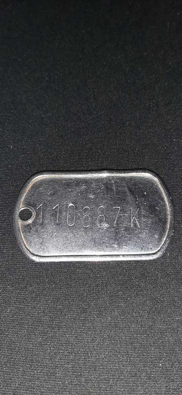 ** ORIGINAL-  BORDER WAR: South African Police (S.A.P) / SWA Police (SWAPOL) ID DISC `DOG TAG` **.